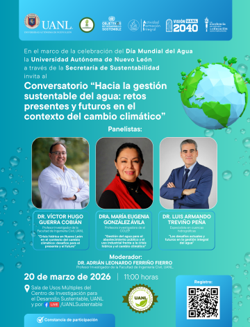 Conversatorio “Hacia la gestión sustentable del agua retos presentes y futuros en el contexto del cambio climático”(3)